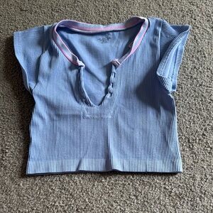 Urban Outfitters Blue Out from Under Crop Top